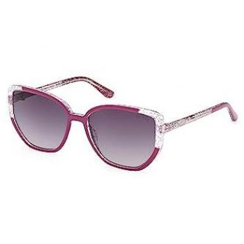 Chic Purple Square Frame Sunglasses by Guess, Female, Purple, Size: ONE SIZE