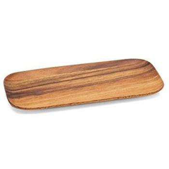 Bandeja Rectangular de Madera de Acacia 15 x 32 x 2 cm