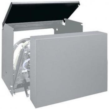 Middle Atlantic PPM-LID12 Black Rack Security Cover Plate for Server Cabinets