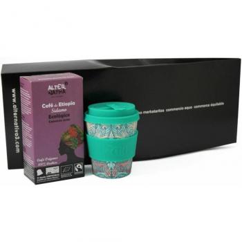 Pack Africa Vaso Bambu y Capsulas Compostables Arabica Eco 1ud Alternativa3