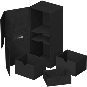 Caja de Almacenamiento Ultimate Guard Twin Flip'n'Tray 266+ Xenoskin Negra