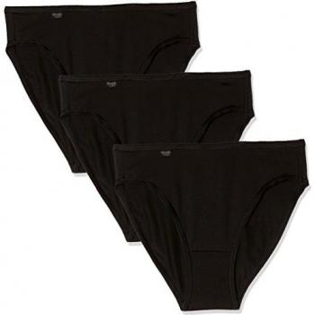Culotte Maxi Sloggi Tai 24/7 Microfibra (x3) - Color Negro, Suaves Costuras, Acabados Planos, Elásticos, Look Moderno