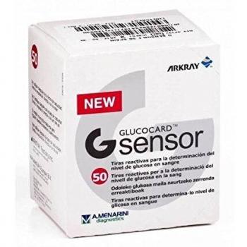 GLUCOCARD G SENSOR 50 TIRAS