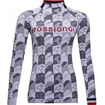Rossignol Droite Underwear Top Camiseta térmica, Mujer, Light gre, L