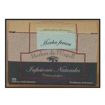 Infusión hierba fresca 25u. Bernau Herbes de l'Urgell. 12un.