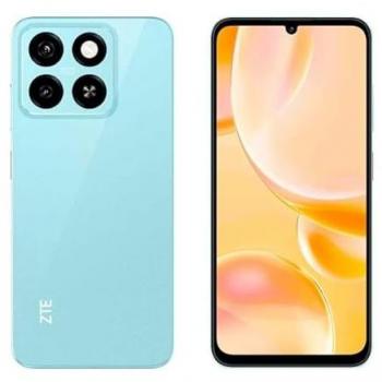 Smartphone ZTE Blade A55 4GB RAM, 64GB Almacenamiento, Dual SIM, Pantalla 6.75 HD+ Azul