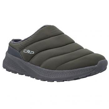 Pantuflas CMP Hertys verde militar, talla 41, estilo casual y cómodo