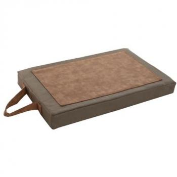 Cojín de suelo Home ESPRIT Marrón Algodón Poliéster 40 x 25 x 4 cm