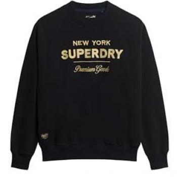 Superdry Women's Luxe Metallic Logo Sweatshirt