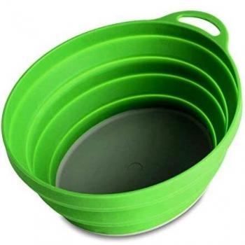 Lifeventure (Green Silicone Ellipse FlexiBowl, Unisex-Adult, One Size