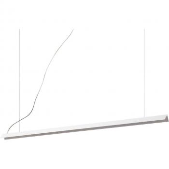 Lámpara colgante LED V-Line blanca con diseño moderno y elegante