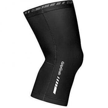 GripGrab Perneras de Ciclismo Classic Piratas Térmicas Felpa Invierno Antideslizante Bicicleta Carretera MTB Calentadores, Adultos Unisex, Negro, M