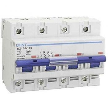 Interruptor Automático Magnetotérmico 4 Polos 100A 10kA Chint