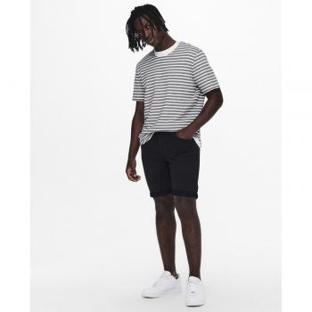 Pantalones cortos de ONLY and SONS - Ply Life Reg - para Hombre - Negro