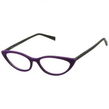 Italia Independent II 5569V 017.000 Men's Eyeglasses Black Size 52 - Blue Light Block Available