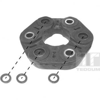 Soporte de árbol de transmisión TEDGUM 00720866 - Articulación, árbol longitudinal