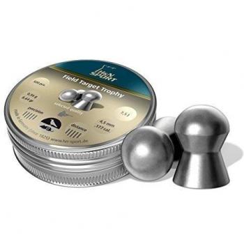 H&N Field Target Trophy Diabolo Pellets 4.5mm, 500 Count
