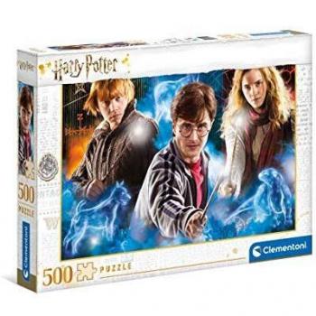 Clementoni - Puzzle Harry Potter 500 piezas, puzzle adulto escenas Harry Potter