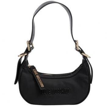 Love Moschino Black Stylish Hobo Bag with Adjustable Strap for Women, Model JC4380PP0LKS100A