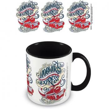 Taza de Café Harry Potter All Aboard con Diseño Interior Colorido