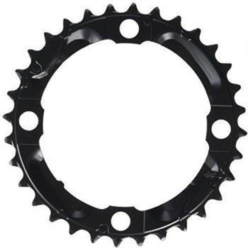 SHIMANO Deore Fc-m590 Plato, Unisex Adulto, Negro, 104 mm