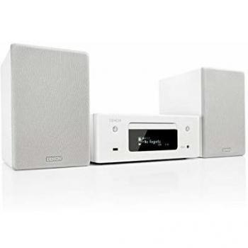 Denon Ceol/N10 - Microcadena con conexión en Red, Color Blanco