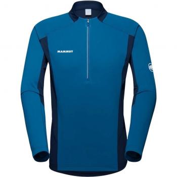 Mammut Men's Aenergy FL Half Zip Long Sleeve Mountain Shirt
