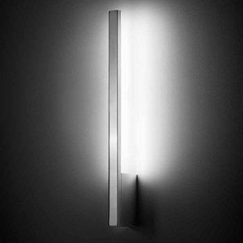 Aplique de pared LED minimalista blanco Xilema W1