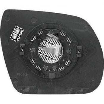 Cristal de espejo retrovisor exterior DIEDERICHS 6871025