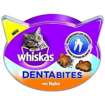 Whiskas Dentabites Dental Cat Treats 40g (Pack of 8)