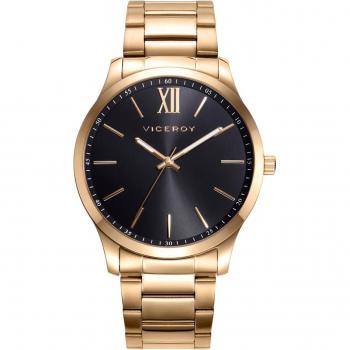 Viceroy Magnum 401185-93 IP dorado - Reloj de hombre con correa de acero y resistente al agua