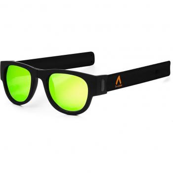 Gafas de sol deportivas plegables y enrollables SUNDAM con lente espejo UV400 14x16x4 cm