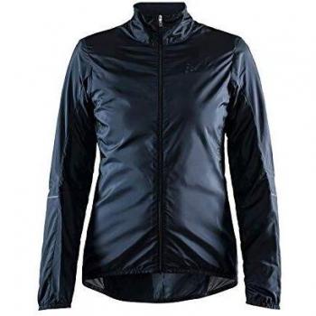 Craft Mujer Essence Light Wind Chaquetas para bicicleta, Negro, Mediana