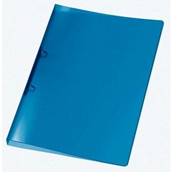 Carpeta de anillas VIQUEL A4 Propyglass 2-Ring, color azul, 25 mm