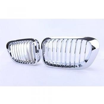 SENGEAR - Rejillas Frontales Parrillas Delanteras del Capó Grill Sport Deporte Renal para BMW Series 3 E46 Coupe Convertible 2dr 1999-2003