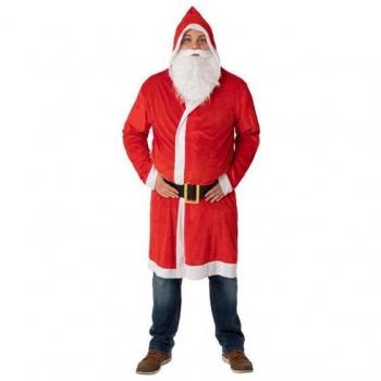DISFRAZ DE PAPÁ NOEL ADULTO CON DETALLES EXCLUSIVOS Y CALIDAD PREMIUM