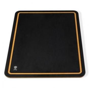 Tabla de Cortar Weber Works Doble Cara 48x36cm con Canales para Líquidos, Lavable en Lavavajillas - Marrón/Negro