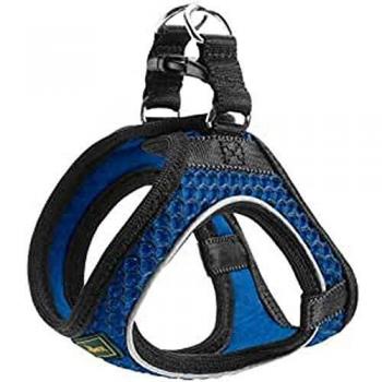 Arnés Ajustable Hilo Comfort Azul para Perros de Raza Pequeña