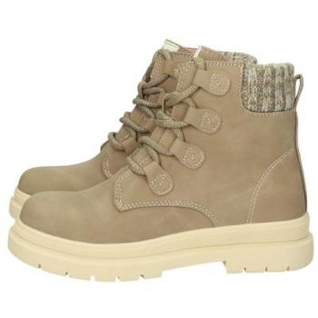 Botas Garvalin 241560 para niña, color taupe, talla 31, con forro cálido y suela antideslizante, ideales para el invierno