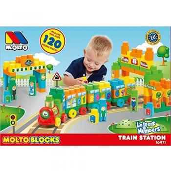 MOLTO Train Blocks 120 pcs.