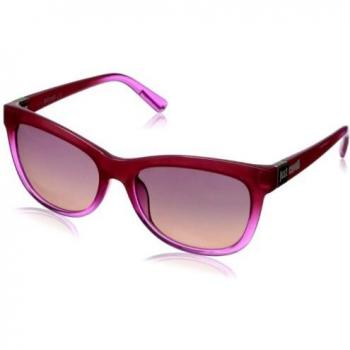 Just Cavalli Women's Oval Gradient Sunglasses JC567S-5583Z (55mm) Red with UV Protection