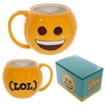 Taza de Emoji sonrisa jajaja