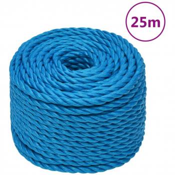 Cuerda de trabajo polipropileno azul 12 mm 25 m