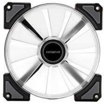 Ventilador In Win Crown ARGB 140x140mm, Pack de 2 Unidades, Negro