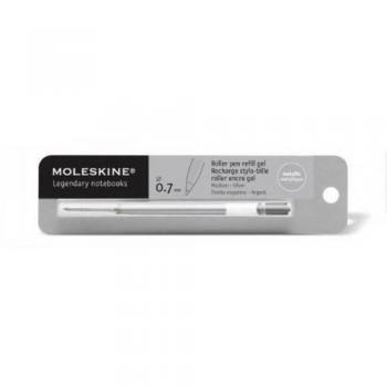 Recharge Stylo Bille Metallique Argent Mine 0.7