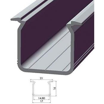 Perfíl de Aluminio Tipo ECO P05 2,02M GreenIce
