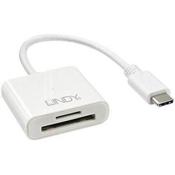 LINDY USB 3.1 Type C SD and MicroSD Card Reader