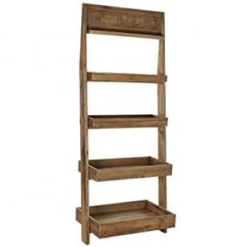Estantería DKD Home Decor Natural Madera Reciclada 4 Estantes (80 x 50 x 200 cm)