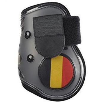 HKM - Tapas para Caballo con Bandera de Bélgica y Poni