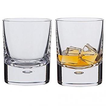 Dartington Exmoor Personalized Lead Crystal Old Fashioned Tumblers - Set of 2, 22cl